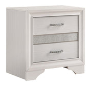 Miranda 2-drawer Nightstand Tray White - Theo's Factory Direct Mattress & Furniture (Columbus, OH)