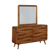 Robyn 6-drawer Dresser Dark Walnut - Theo's Factory Direct Mattress & Furniture (Columbus, OH)