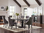 Phelps Rectangular Dining Table Antique Noir - Theo's Factory Direct Mattress & Furniture (Columbus, OH)