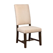 Twain Upholstered Side Chairs Beige (Set of 2) - Theo's Factory Direct Mattress & Furniture (Columbus, OH)