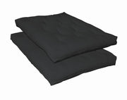 9" Deluxe Innerspring Futon Pad Black - Theo's Factory Direct Mattress & Furniture (Columbus, OH)