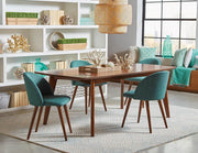 Jedda Oval Dining Table Dark Walnut - Theo's Factory Direct Mattress & Furniture (Columbus, OH)