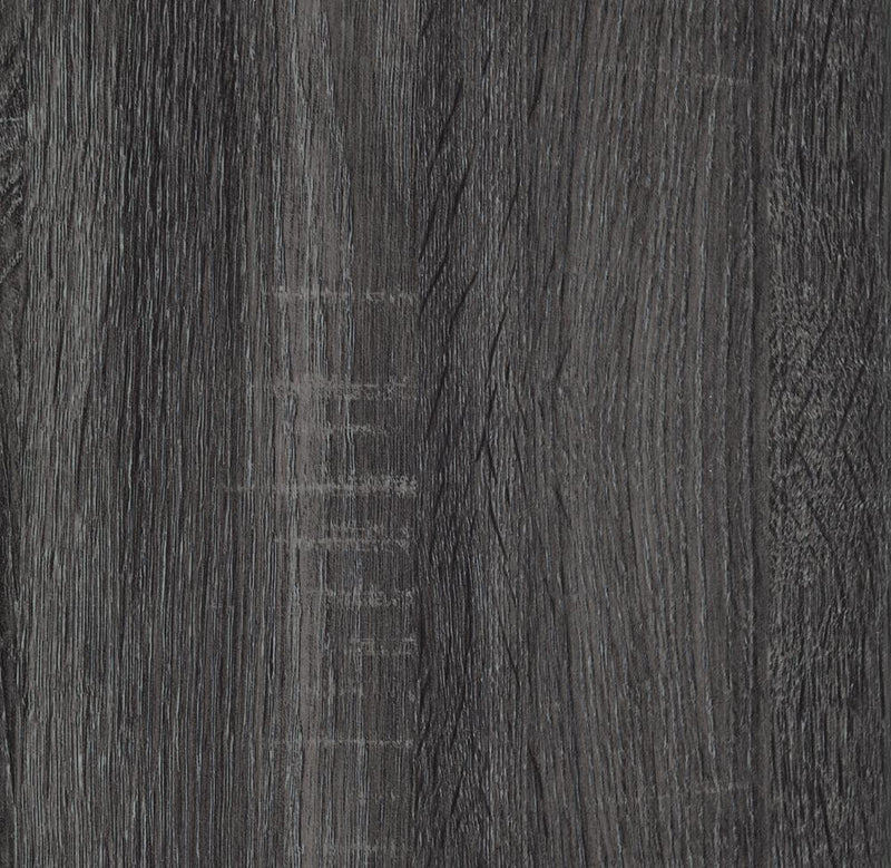 Kravitz Rectangular Writing Desk Weathered Grey and Chrome - Theo's Factory Direct Mattress & Furniture (Columbus, OH)