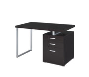 Brennan 3-drawer Office Desk Cappuccino - Theo's Factory Direct Mattress & Furniture (Columbus, OH)