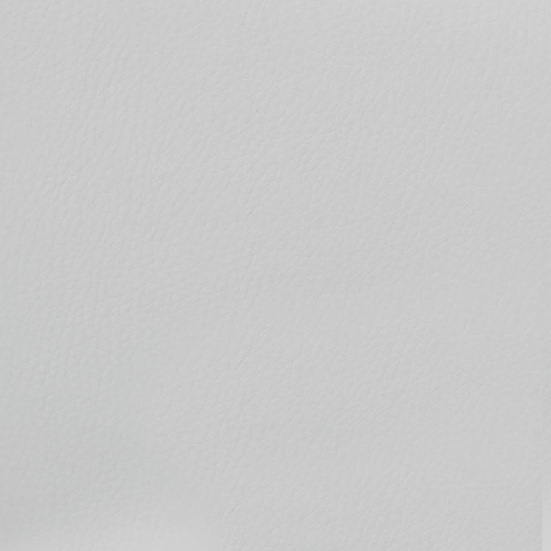 Bianca Upholstered Adjustable Bar Stools White and Chrome (Set of 2) - Theo's Factory Direct Mattress & Furniture (Columbus, OH)