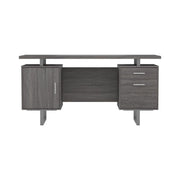 Lawtey Floating Top Office Desk Weathered Grey - Theo's Factory Direct Mattress & Furniture (Columbus, OH)