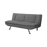 Julian Upholstered Sofa Bed with Pillow-top Seating Grey - Theo's Factory Direct Mattress & Furniture (Columbus, OH)