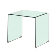 Ripley Square End Table Clear - Theo's Factory Direct Mattress & Furniture (Columbus, OH)