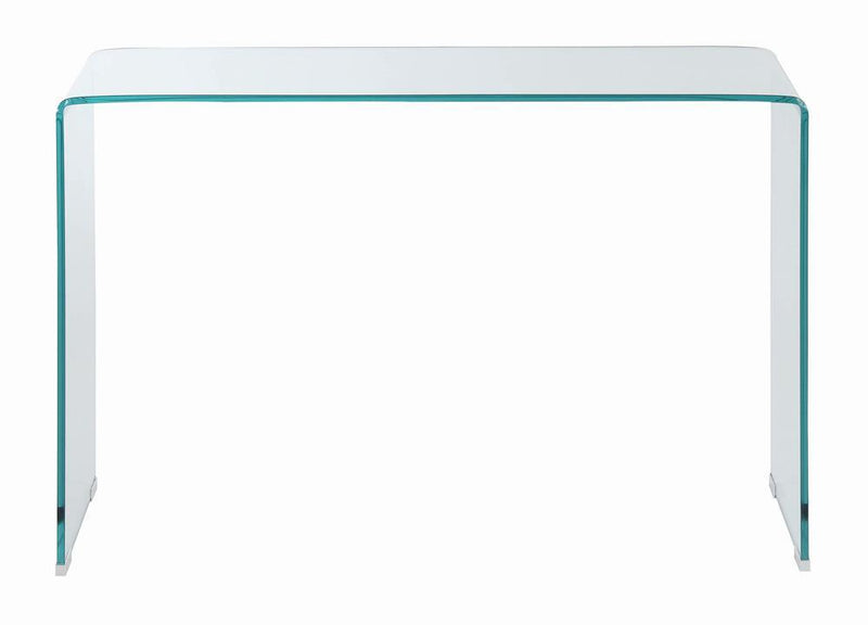 Ripley Rectangular Sofa Table Clear - Theo's Factory Direct Mattress & Furniture (Columbus, OH)