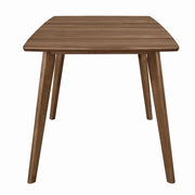 Alfredo Rectangular Dining Table Natural Walnut - Theo's Factory Direct Mattress & Furniture (Columbus, OH)
