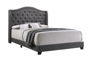 Sonoma Camel Back Full Bed Grey - Theo's Factory Direct Mattress & Furniture (Columbus, OH)