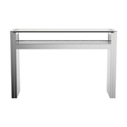 Edna 1-shelf Console Table Silver - Theo's Factory Direct Mattress & Furniture (Columbus, OH)
