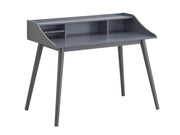 Percy 4-compartment Writing Desk Grey - Theo's Factory Direct Mattress & Furniture (Columbus, OH)