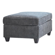 Mccord Upholstered Ottoman Dark Grey - Theo's Factory Direct Mattress & Furniture (Columbus, OH)