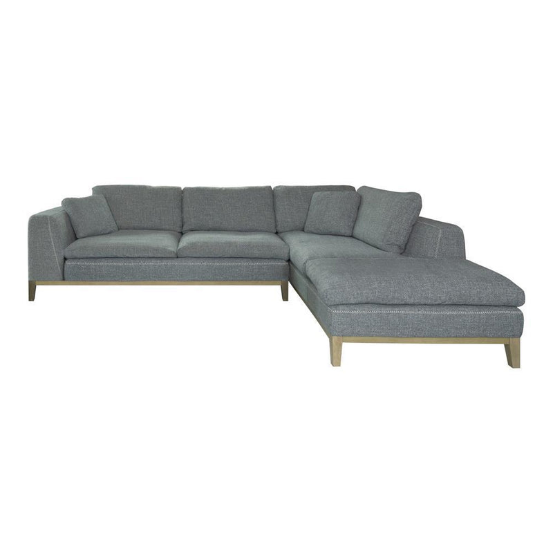 Persia 2-piece Modular Sectional Grey - Theo's Factory Direct Mattress & Furniture (Columbus, OH)