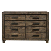 Woodmont 8-drawer Dresser Rustic Golden Brown - Theo's Factory Direct Mattress & Furniture (Columbus, OH)