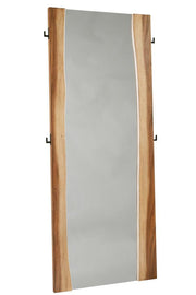 Winslow Standing Mirror Smokey Walnut and Coffee Bean - Theo's Factory Direct Mattress & Furniture (Columbus, OH)
