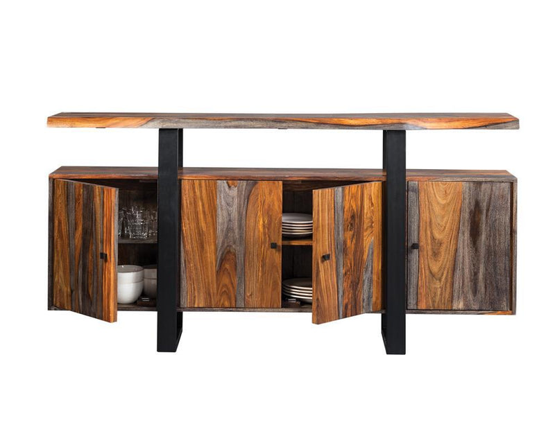 Ditman Server Grey and Black - Theo's Factory Direct Mattress & Furniture (Columbus, OH)