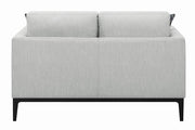 Apperson Cushioned Back Loveseat Light Grey - Theo's Factory Direct Mattress & Furniture (Columbus, OH)