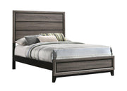 Watson Full & Twin Panel Bed Grey Oak - Theo's Factory Direct Mattress & Furniture (Columbus, OH)