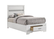 Miranda Full & Twin Storage Bed White - Theo's Factory Direct Mattress & Furniture (Columbus, OH)