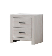 Brantford 2-drawer Nightstand Coastal White - Theo's Factory Direct Mattress & Furniture (Columbus, OH)
