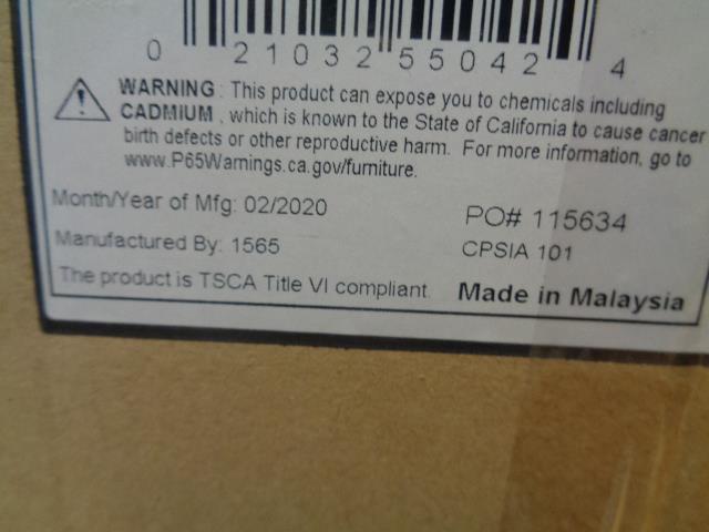 Brantford Eastern King Panel Bed Coastal White - Theo's Factory Direct Mattress & Furniture (Columbus, OH)