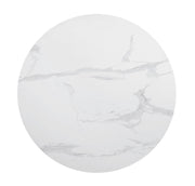 Arkell 40-inch Round Pedestal Dining Table White - Theo's Factory Direct Mattress & Furniture (Columbus, OH)