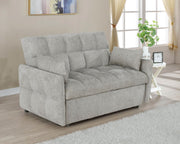 Cotswold Tufted Cushion Sleeper Sofa Bed Light Grey & Dark Grey - Theo's Factory Direct Mattress & Furniture (Columbus, OH)