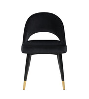 Lindsey Arched Back Upholstered Side Chairs Black (Set of 2) - Theo's Factory Direct Mattress & Furniture (Columbus, OH)