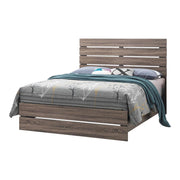Brantford Eastern King & Queen Panel Bed Barrel Oak - Theo's Factory Direct Mattress & Furniture (Columbus, OH)