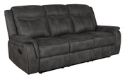 Lawrence Upholstered Tufted Back Motion Sofa - Theo's Factory Direct Mattress & Furniture (Columbus, OH)