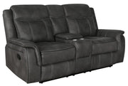 Lawrence Upholstered Tufted Back Motion Loveseat - Theo's Factory Direct Mattress & Furniture (Columbus, OH)