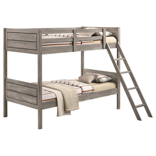 Ryder Bunk Bed with Mattress - Theo's Factory Direct Mattress & Furniture (Columbus, OH)