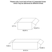 Ryder Bunk Beds - Theo's Factory Direct Mattress & Furniture (Columbus, OH)