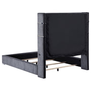 Tisdall California King, E.King & Queen Bed Grey, Black & Queen - Theo's Factory Direct Mattress & Furniture (Columbus, OH)