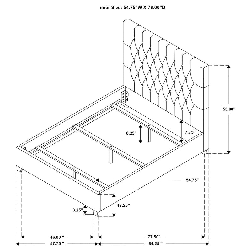 Chloe Queen Beds - Theo's Factory Direct Mattress & Furniture (Columbus, OH)