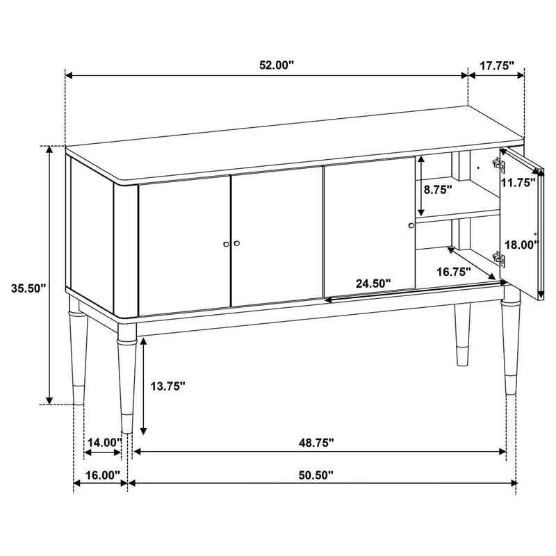 Reseda Sideboards - Theo's Factory Direct Mattress & Furniture (Columbus, OH)