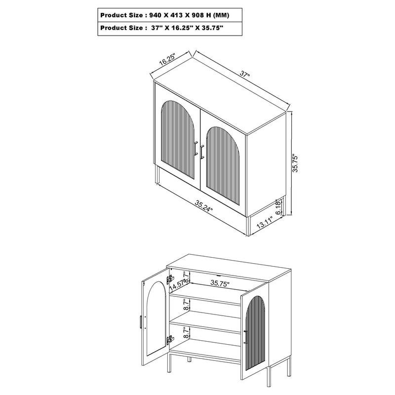 Jess Accent Cabinets - Theo's Factory Direct Mattress & Furniture (Columbus, OH)