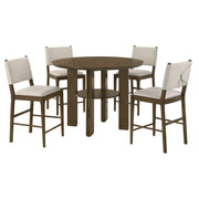 Ottowa 5 Pc Counter Height Dining Sets - Theo's Factory Direct Mattress & Furniture (Columbus, OH)