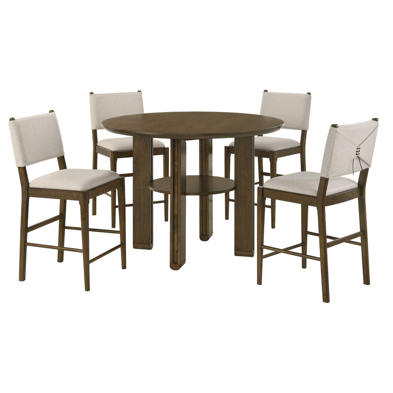 Ottowa 5 Pc Counter Height Dining Sets - Theo's Factory Direct Mattress & Furniture (Columbus, OH)