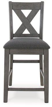 Caitbrook Counter Height Dining Table and Bar Stools (Set of 7) - Theo's Factory Direct Mattress & Furniture (Columbus, OH)