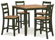 Gesthaven Counter Height Dining Table and 4 Barstools (Set of 5) - Theo's Factory Direct Mattress & Furniture (Columbus, OH)