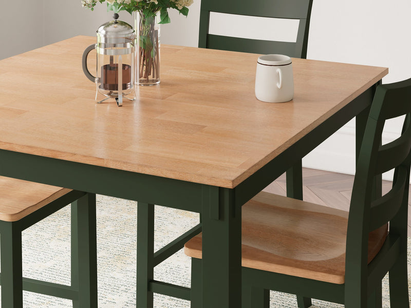 Gesthaven Counter Height Dining Table and 4 Barstools (Set of 5) - Theo's Factory Direct Mattress & Furniture (Columbus, OH)