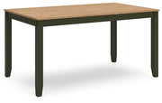 Gesthaven Dining Table with 4 Chairs and Bench (Set of 6) - Theo's Factory Direct Mattress & Furniture (Columbus, OH)
