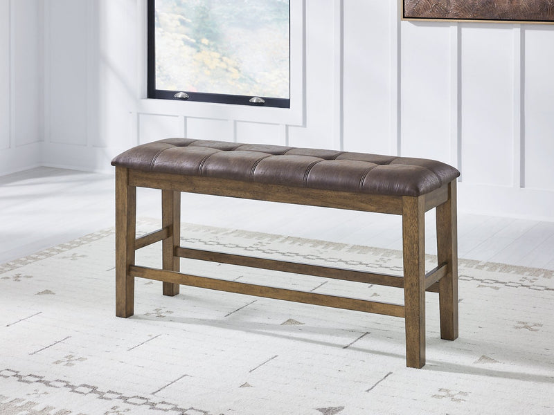 Urbinforte Counter Height Dining Bench - Theo's Factory Direct Mattress & Furniture (Columbus, OH)