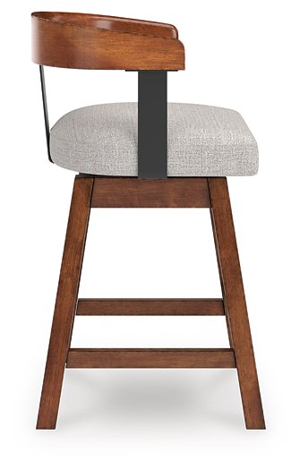 Ralene Counter Height Barstool (Set of 2) - Theo's Factory Direct Mattress & Furniture (Columbus, OH)