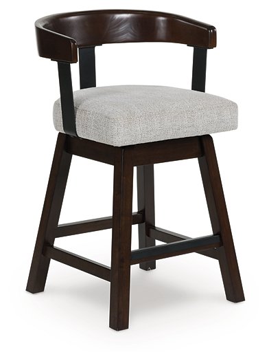 Haddigan Counter Height Barstool (Set of 2) - Theo's Factory Direct Mattress & Furniture (Columbus, OH)