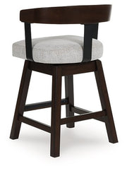 Haddigan Counter Height Barstool (Set of 2) - Theo's Factory Direct Mattress & Furniture (Columbus, OH)