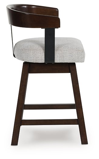 Haddigan Counter Height Barstool (Set of 2) - Theo's Factory Direct Mattress & Furniture (Columbus, OH)